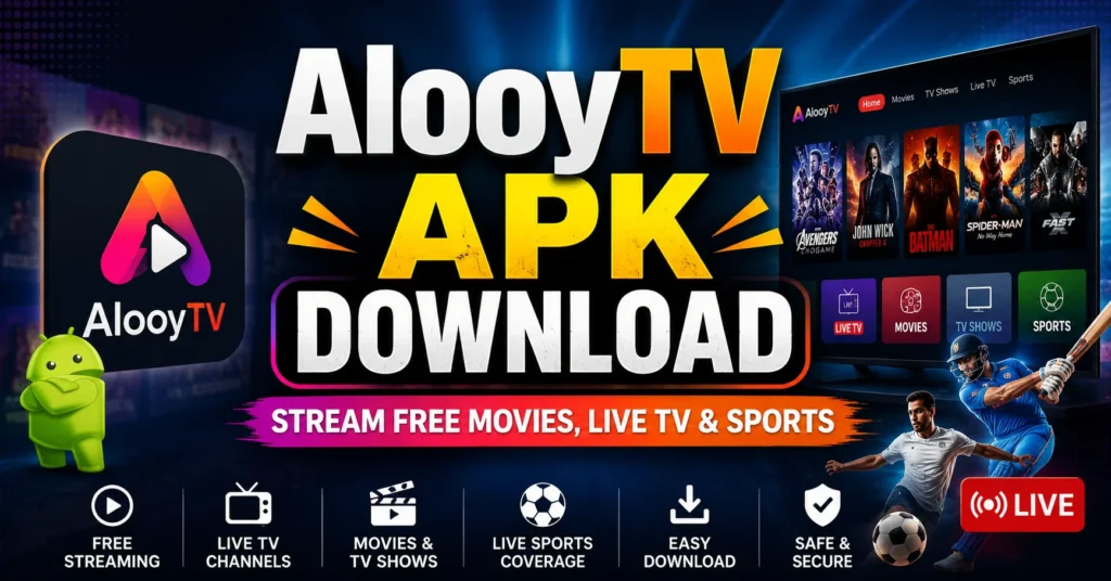 2 AlooyTV APK Download Stream Free Movies, Live TV & Sports